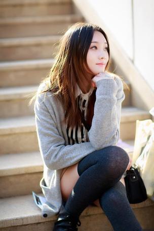 美女一枚的照片